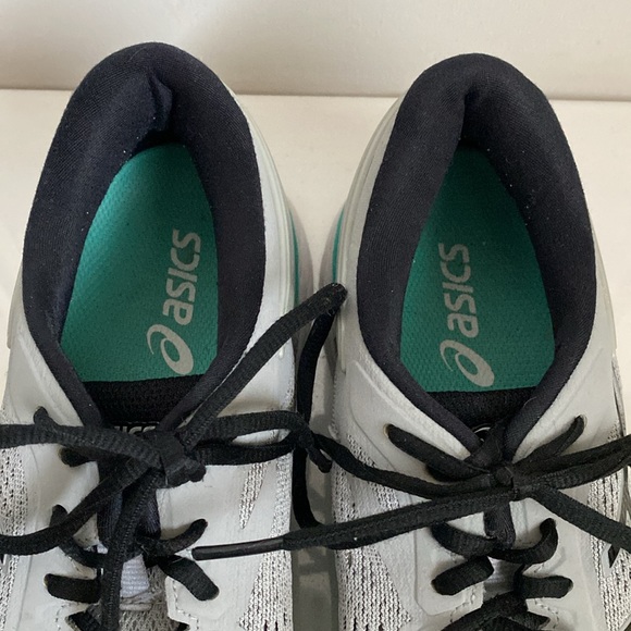 Asics Gel-Kayano 24 Running Shoes Mid Grey/Black/Atlantis Women's sz 9 - Picture 14 of 16